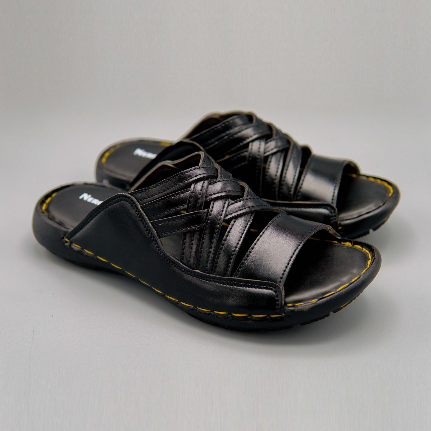 Regular Chappal Hand Made Black Color