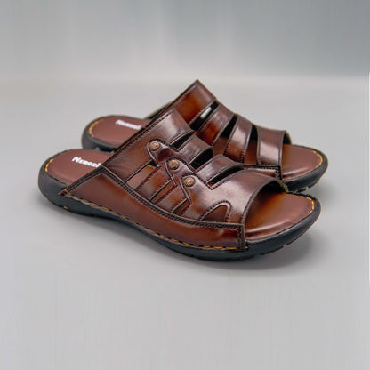 Regular Chappal Hand Made Shady Dark Brown Color