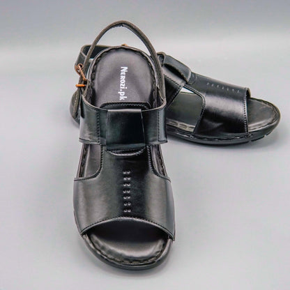 Regular Sandal Handmade Black Colour