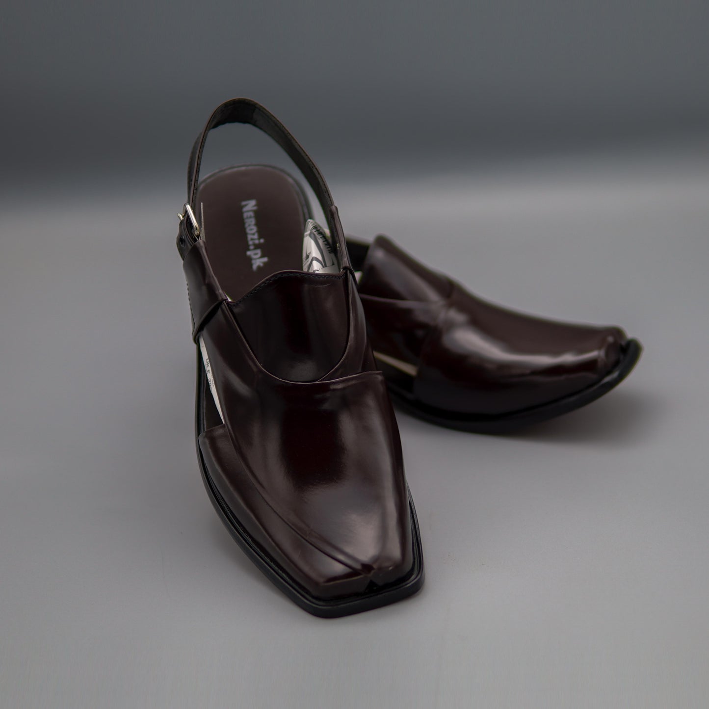 Casual Chappal Dark Brown Hand Crafted