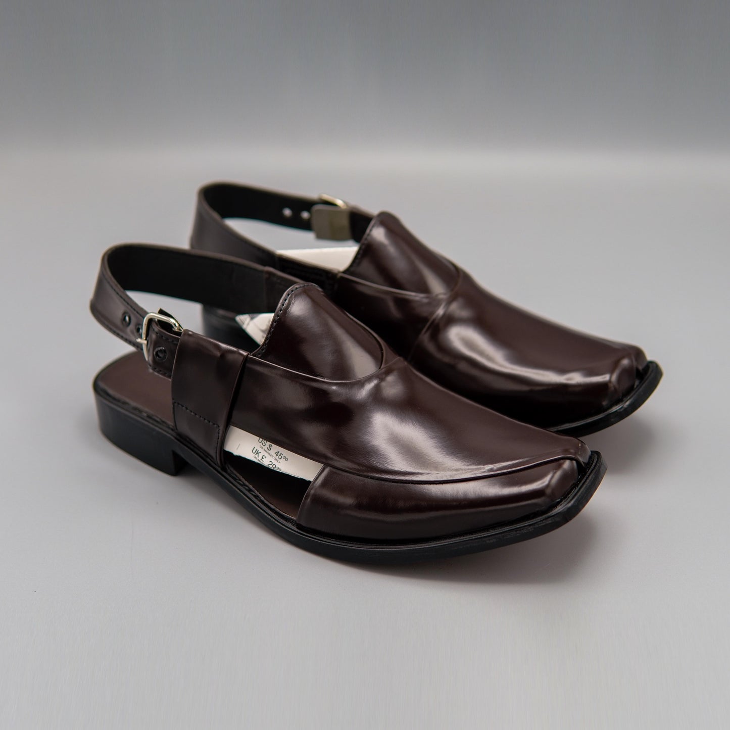 Casual Chappal Dark Brown Hand Crafted