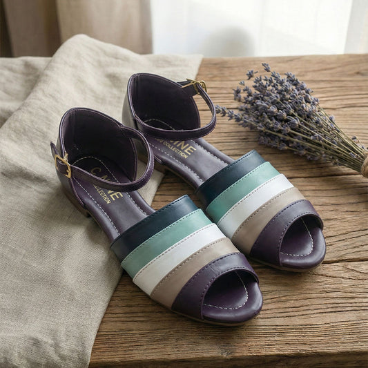 Multi Color Sandals Ladies Premium Collection by Douce