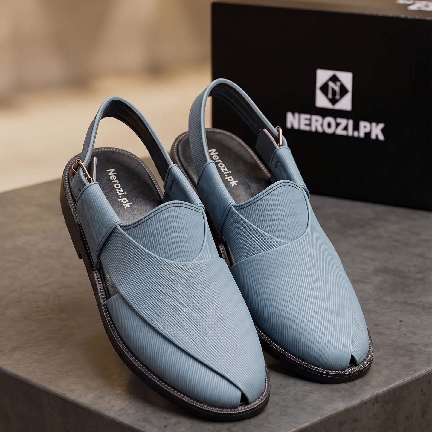 Musky Grey Casual Sandals