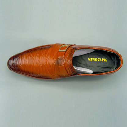 Official Wear Shoes Mustard Colour (K1)