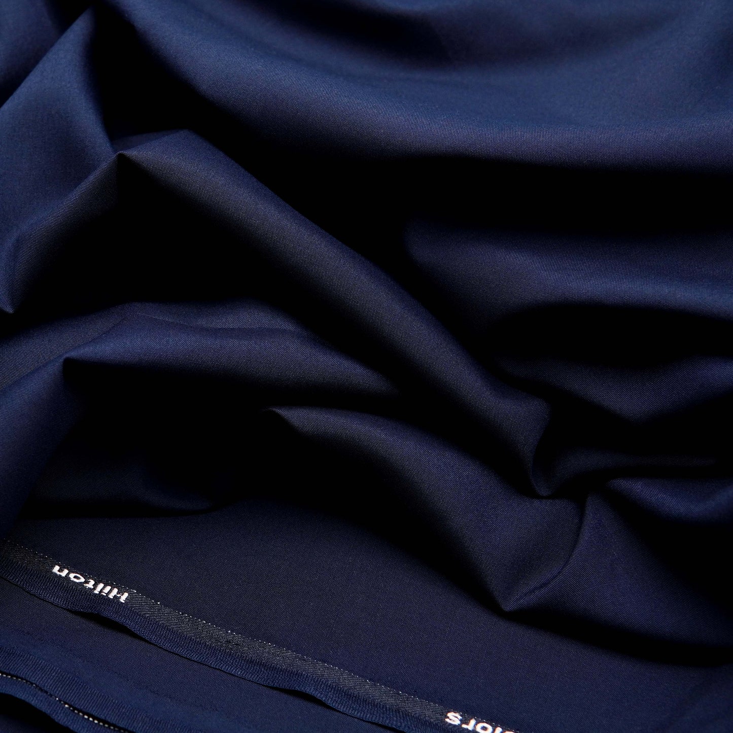 Navy Blue Premium Hilton Wash & Wear Unstiched Fabric